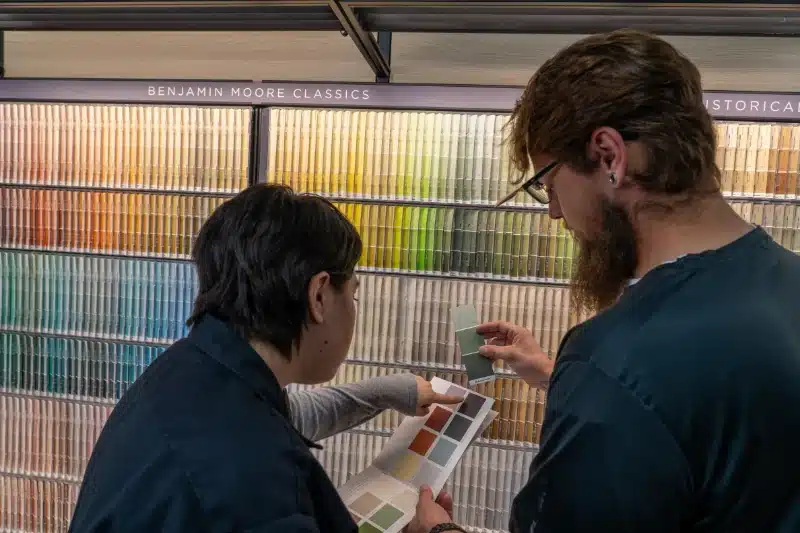 paint matching at timberline ace