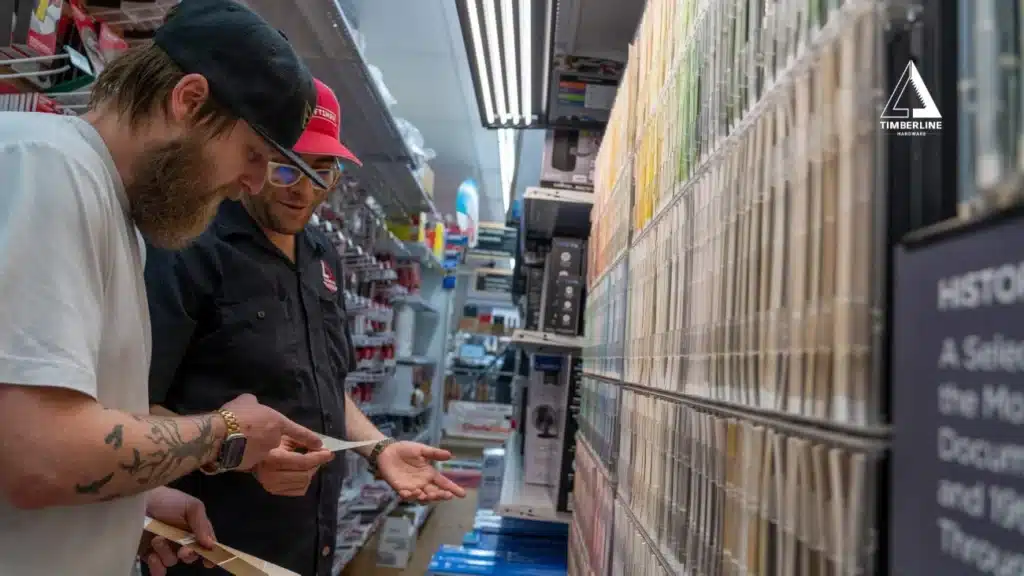 Close up of a paint color matching machine at a Timberline Ace Hardware location