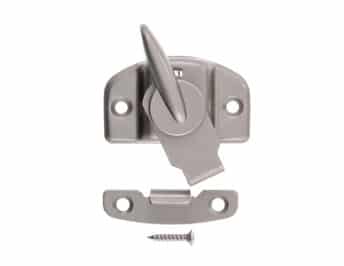 Silver Brass Window Lock