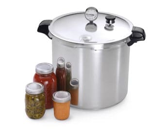 Presto Brushed Aluminum Pressure Cooker and Canner