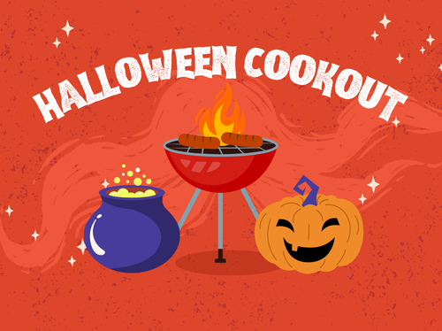 Halloween Cookout at Timberline Ace Hardware of Battlement Mesa on October 31, featuring hamburgers, hot dogs, and family fun.