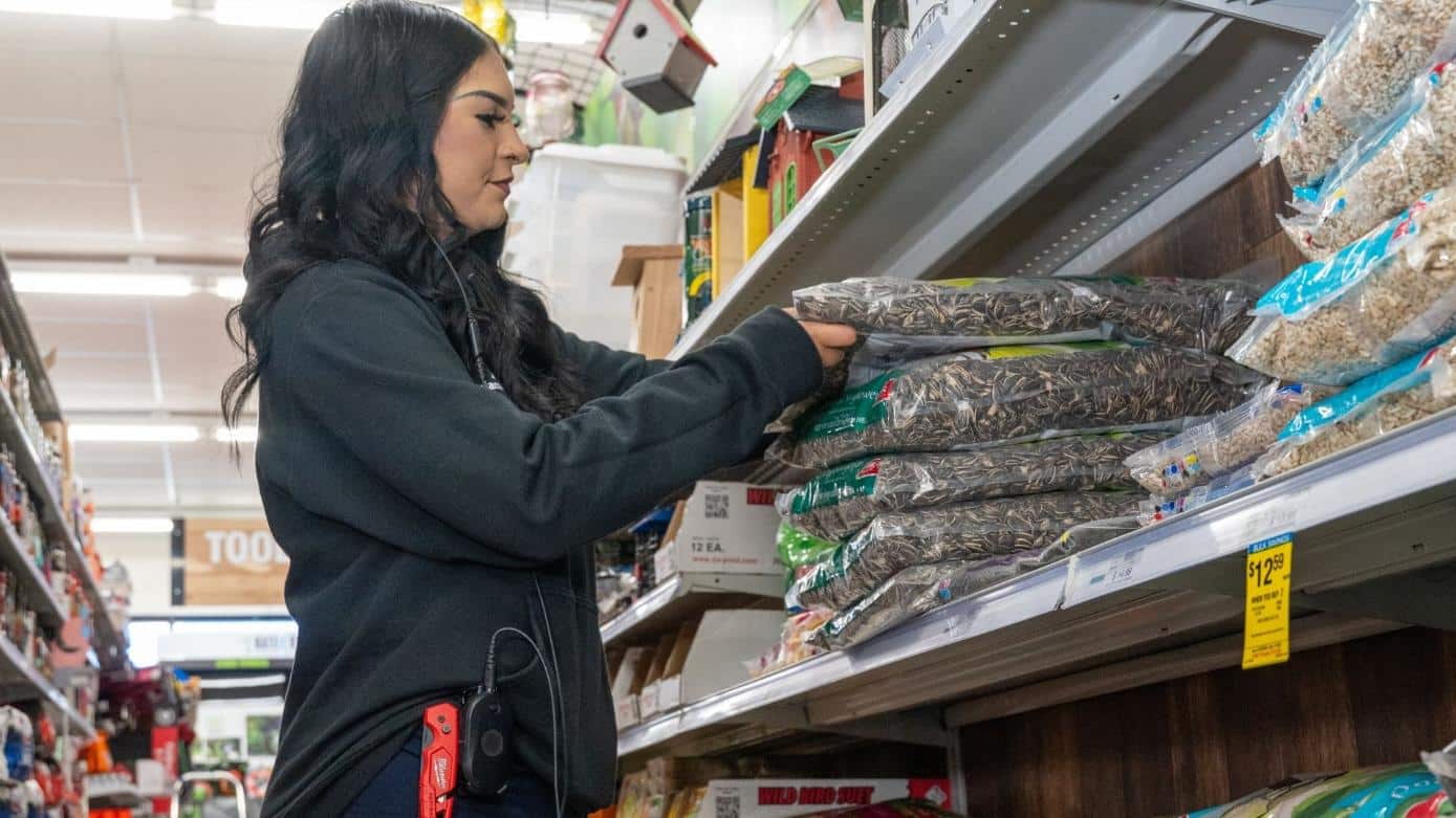 Bird seeds and supplies at Timberline Ace Hardware